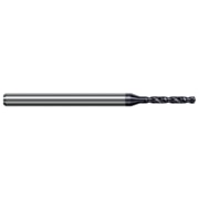 HARVEY TOOL High Performance Drill for Hardened Steels, 1.190 mm, Material - Machining: Carbide BGN0468-C6
